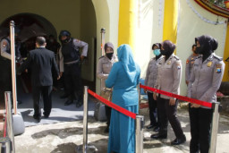 Polres Sumenep Terjunkan 350 Personil Dalam Pengamanan Pelantikan Kades Terpilih