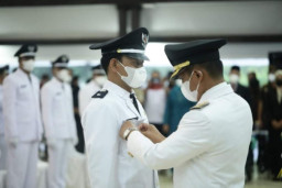 33 Kepala Desa Dilantik di Pendopo Arya Wiraraja Lumajang