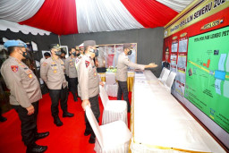 Cek Pospam di Tulungagung, Waka Polda Jatim: Waspada terhadap Dinamika Perkembangan Masyarakat