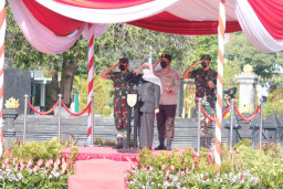 Forkopimda Jatim Gelar Apel Pamor Keris