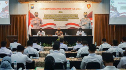 Polda Jatim Gelar Rakernis Bidang Hukum