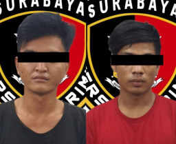 Waspada!  Curanmor Surabaya Beraksi Menggunakan Motor Plat Merah