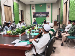 Terima SK Kepengurusan, DPC PPP Bangkalan Ta'aruf dan Silaturahmi dengan PCNU
