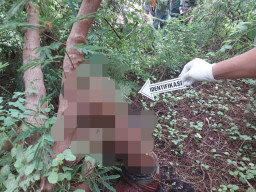 Dilaporkan Hilang Sebulan Lalu, Pelajar SMP Ditemukan  Sudah Tewas Menggantung  di Pohon