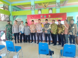 Safari Kamtibmas Kapolresta Sidoarjo Menyambut Pilkades Serentak 2022