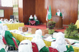 Wabup Gresik Buka Konferensi Periodik XVIII PC Muslimat NU