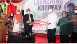 Dukung Gerakan Nasional Non Tunai, Bank Jatim Gandeng Pemkot Surabaya Launching KatePay