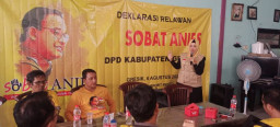 Relawan Sobat Anies di Gresik Deklarasi Dukungan Capres