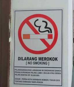 Perda KTR Diterapkan, Sanksi Denda atau Paksaan Kerja Sosial Mengintai Pelanggar