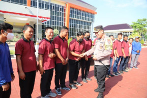 Momen Hari Kemerdekaan, Polres Gresik Berdayakan Penyandang Disabilitas