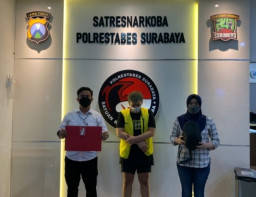 Edarkan Sabu di Surabaya, Warga Bangkalan Diringkus