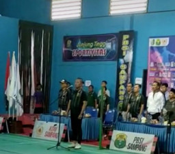 Bupati Sampang Hapus Kemelasan Ketua PBSI Sampang