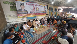 Rayakan HUT Partai Gerindra, BHS Komitmen Perjuangkan Nasib Pengemudi Lyn