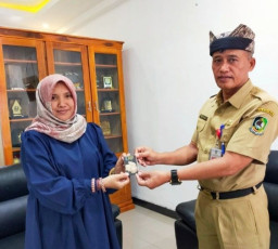 Data Manuskrip Kuno  Diserahkan ke Dinas Perpustakaan dan Kearsipan