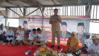 Sambangi Bulak, Ketua DPC Partai Gerindra Surabaya Cahyo Harjo Prakoso Janji Perbaiki Sarana Prasarana Nelayan