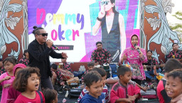 Demy Yoker 'Kanggo Riko' Sukses Bikin Heboh Pertura Kota Mojokerto