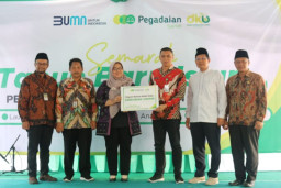 KUR Syariah Pegadaian  Bantu 300 Pelaku UMKM Naik Kelas