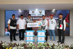 Baznas Jombang Salurkan Donasi Rp 500 Juta untuk Palestina ke Baznas RI