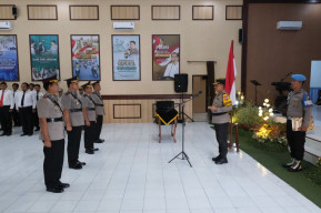Waka Polres Blitar Kota dan Kapolsek Kepanhenkidul Berganti