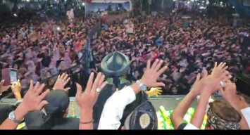 Jamaah Mafia Sholawat di Kediri, Dapat Pesan dari Ganjar : Ciptakan Pemilu Damai