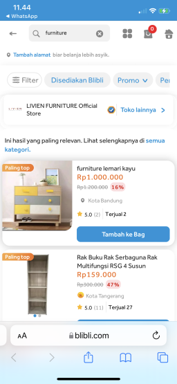 7 Kelebihan Membeli Furniture secara Online dengan Memakai Marketplace