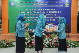 Terima Bantuan Sembako dari TP PKK Provinsi Jatim Bakal Didistribusikan kepada Ibu Hamil