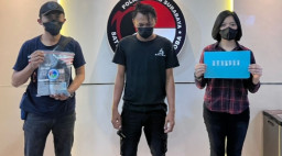 Edarkan Sabu, Buruh Pabrik Dibekuk Satresnarkoba Polrestabes Surabaya
