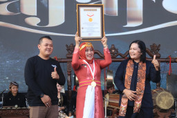 Ratusan Penari Bedoyo Putri Mojosakti Pecahkan Rekor MURI dalam Majafest 2023