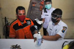 FOTO: Test Kesehatan Tahanan