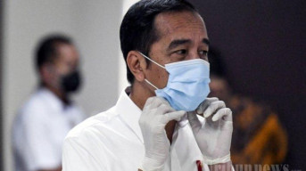 Jokowi dan Gibran, Sore Kemarin Jalani tes Swab