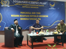 FKUB Sidoarjo Gandeng Anggota MPR Willy Aditya Sosialisasi 4 Pilar Kepada Tokoh Lintas Agama