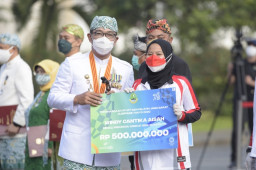 Kadeudeuh Bentuk Perhatian Pemda Provinsi Jabar kepada Para Atlet