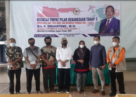 DPR RI Soehartono Gelar Sosialisasi 4 Pilar Bareng Kelompok Tani Hippa