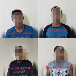 Main Keroyok, 4 Pemuda Dibekuk Polisi