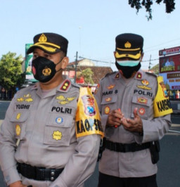 Jelang Lebaran, Polres Blitar Kota Dirikan 3 Titik Penyekatan