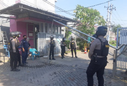 Cegah Gangguan Kamtibmas, Polres Gresik Tingkatkan Giat Patroli