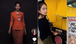 Mantan Pramugari Sukses Banting Setir Jualan Sate dan Tahu Crispy