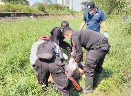 Mayat Mengambang di Sungai Diduga Maling Motor