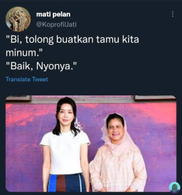 Polisi Bidik Pembuat Meme Iriana dan Kim Keon Hee