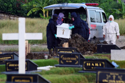 Pasien Covid-19 yang Meninggal di Jatim Tertinggi