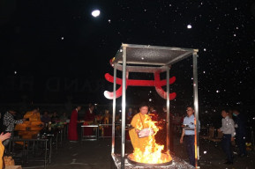 Puncak Bulan Ceng Beng, Grand Heaven Surabaya Bakar Ratusan Seserahan