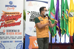 Pemda Prov Jabar-Tarung Derajat Terima Donasi Langsung Disalurkan kepada yang Membutuhkan