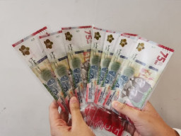 BI Umumkan Uang Pecahan Rp75 Ribu Sebagai Alat Transaksi Sah