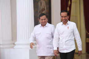 Prabowo Rapat dengan Jokowi