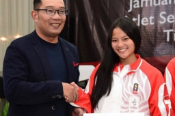 Raih Perunggu Olimpiade, Windy Dapat Kadeudeuh dari Pemda Prov Jabar Ridwan Kamil Semangati Atlet Jabar di Olimpiade