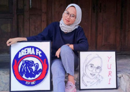 Semangat Yuri Kreasikan String Art Hingga Pasar Nasional