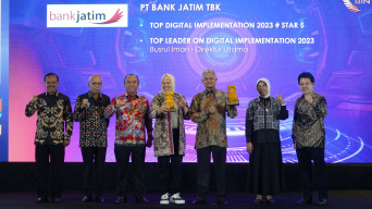 Bank Jatim Boyong Dua Penghargaan Sekaligus Dalam TOP Digital Awards 2023