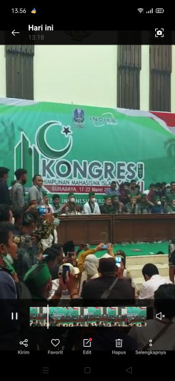 Tegang, Raihan Ariyatama Terpilih Ketua HMI 2021-2023