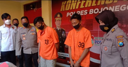 2 Jambret Sadis di Bojonegoro Dibekuk, Salah Satunya Ditembak