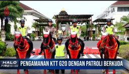 KTT G20 Libatkan Patroli Berkuda dan Pecalang Sebagai Pengaman